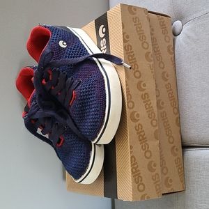 Boys Blue & Red Osiris Shoes